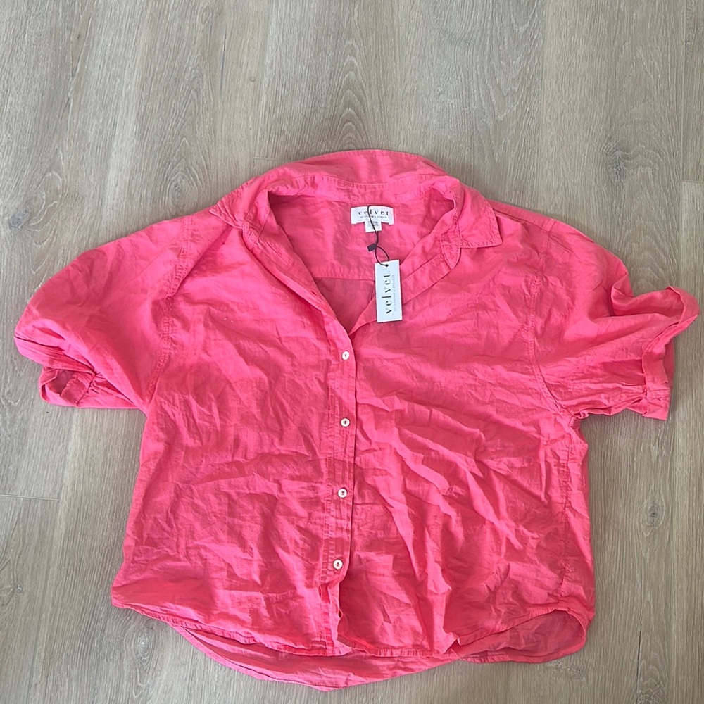 Velvet Pink Women's Top